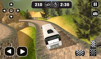 Off Road Bus Hill Climb Sim imagem de tela 2