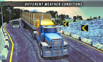 Road Truck Driving Simulator Affiche