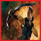 bow and arrow || Hawkeye shot icon