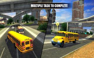 School Bus Simulator 2016 Affiche