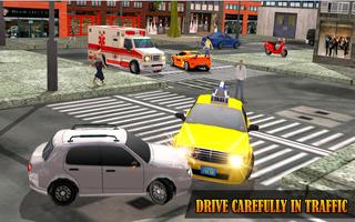 Taxi Driving Simulator 2016 capture d'écran 2