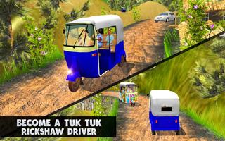 TukTuk Auto Rickshaw Simulator 截图 2