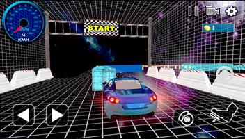 Realistic Fast Stunt Car Racing 3D-poster