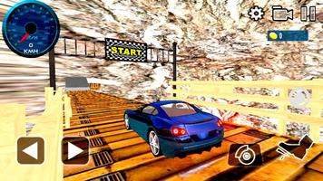 Realistic Fast Stunt Car Racing 3D capture d'écran 2