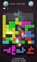 Block Puzzle, Cube 10x10 الملصق