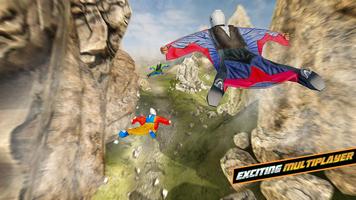 Flying Wing Suit Flight VR Affiche
