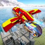 ”Futuristic Bike Robot Transformation War