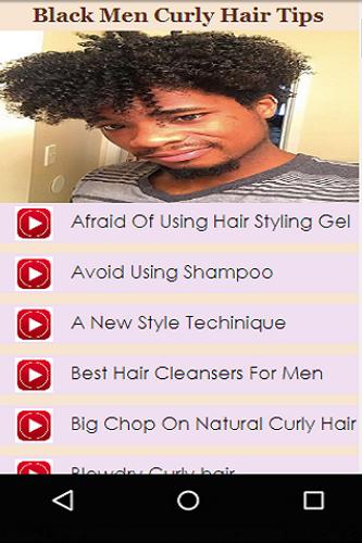 Black Men Curly Hair Tips For Android Apk Download