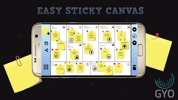 Easy Sticky Canvas - Free Affiche