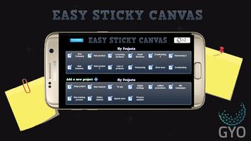 Easy Sticky Canvas - Free capture d'écran 1