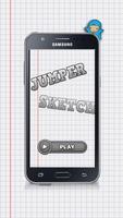 Sketch Jumper Platformer Game 海報