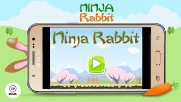 Ninja Rabbit الملصق