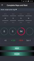 Gym Share - Shared Workout Log and Interval Timer capture d'écran 1