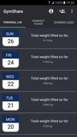 Gym Share - Shared Workout Log and Interval Timer screenshot 3