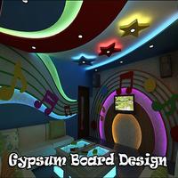 Gypsum board design Affiche