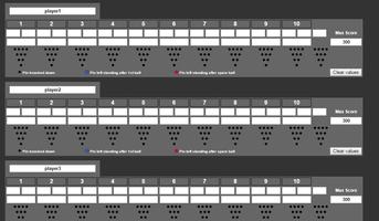 Bowling Score Sheet capture d'écran 3