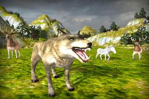 Angry Wolf 3D Simulator capture d'écran 2