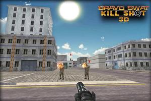 Bravo SWAT Kill Shot 3D Free اسکرین شاٹ 3