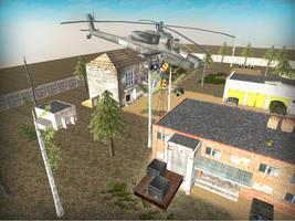 Cargo Helicopter Sim 3D Affiche