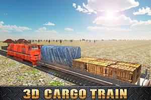 3D Cargo Train Game Free capture d'écran 1