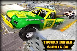 City Trucks Driver Stunts 3D captura de pantalla 2