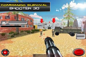 Commando Survival Shooter 3D Affiche