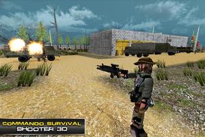 Comando Survival Shooter 3D imagem de tela 2