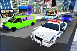 Cop Car Driver 3D Simulator poster