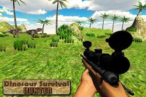 Dinosaur Survival Hunter 3D Affiche