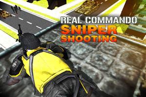 Real Commando Sniper Shooting Affiche