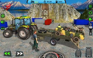 US Army Tractor Cargo 2018 – Offroad Game 海報