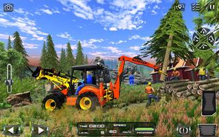 Excavator Simulator 18 : Construction Free Games Ekran Görüntüsü 1