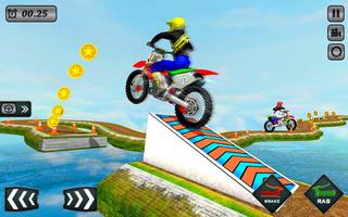 Impossible Trial Moto Bike Stunt 3D Free Racing Ekran Görüntüsü 2