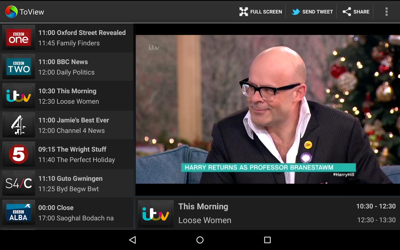 ToView Live TV APK Download - Free Entertainment APP for Android
