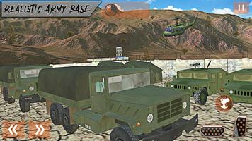 Army Cargo Truck Off-road Drive capture d'écran 3