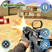Commando Combat Gun Shooting Adventure icon