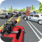 Police Chase - Car Shooting Game icône
