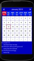 Khmer Calendar 2015 capture d'écran 3