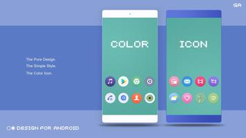 COLOR - Icon Pack الملصق
