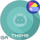 XPERIA ON | O Cyan Theme icono