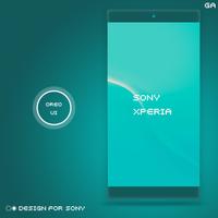 XPERIA ON | O Cyan Theme पोस्टर