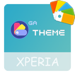 Theme XPERIA ON™ | Be Cyan