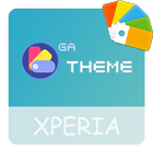 Theme XPERIA ON™ | Be Cyan biểu tượng