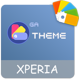 COLOR™ Theme | BLUE - Xperia أيقونة