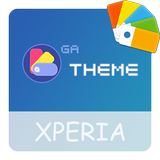 Theme XPERIA ON | Be Blue أيقونة