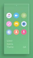 Theme XPERIA ON™ | Be Green स्क्रीनशॉट 1