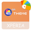 Theme XPERIA ON™ | Be Orange