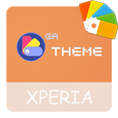 Theme XPERIA ON™ | Be Orange APK