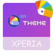 آیکون‌ Theme XPERIA ON| Be Purple