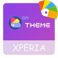 Theme XPERIA ON| Be Purple